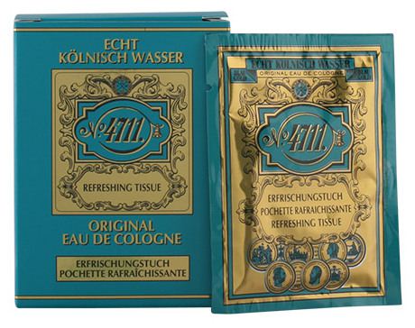 Eau de Cologne Toalhetes Refrescantes 10 Unidades