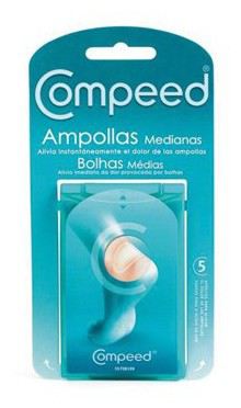 Compeed Ampolas Médias 5 Unidades