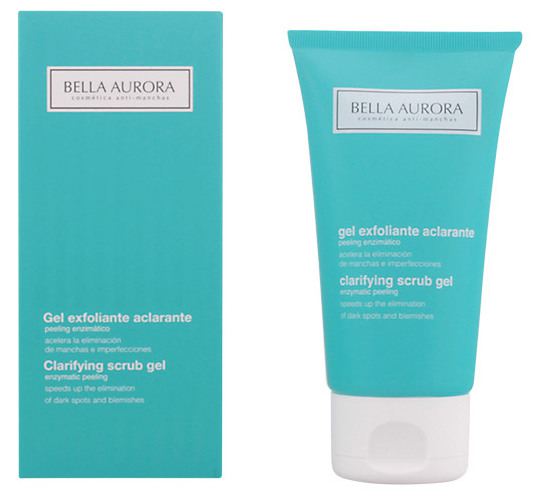 Gel esfoliante aclarante