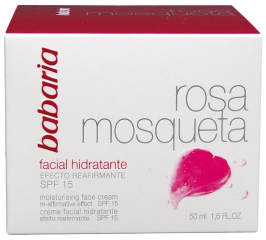 Creme Facial Hidratante SPF 15 Rosa Mosqueta 50 ml