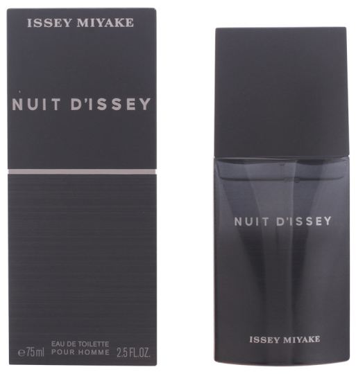 Colónia Nuit D&#39;Issey Man vaporizador 75 ml