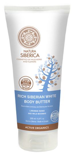 Óleo Corporal Branco Espesso Anticelulite Siberiano 200 ml.