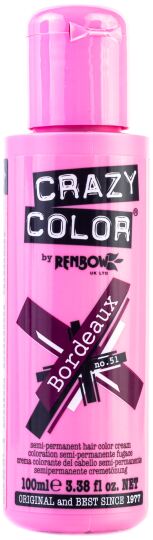 CRAZY COLOR BORDEAUX N° 51 100 ML