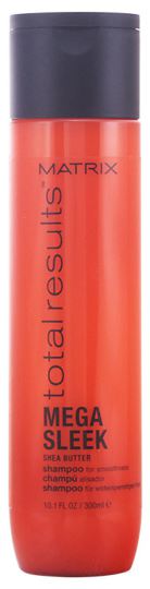 Total Results Shampoo suavizante Mega Sleek 300 ml