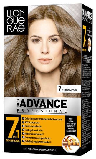 Cor Advance Hair Color # 7-Loiro Médio