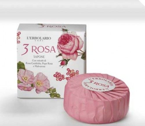 3 Sabonete Rosa 100 gr