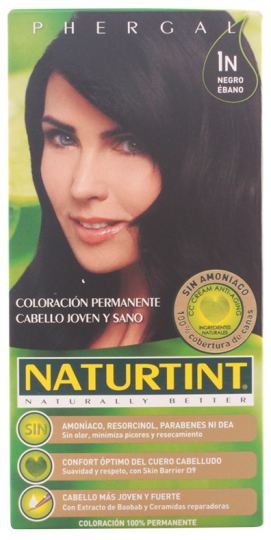 Tintura para Cabelo N ° 1 Preto Ébano