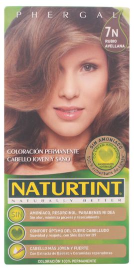 7N Rubio Avellana Naturtint Coloração Permanente 165 ml