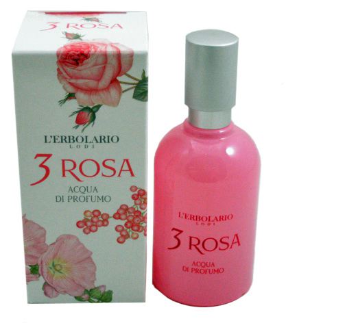 3 rosas perfume água