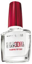 Superstay Gel de Unhas 3D top coat 01 transparent