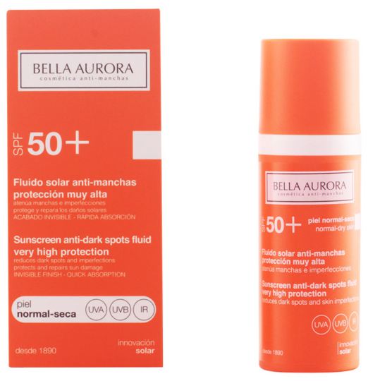 Protetor solar Spf 50+ Resistente a manchas Pele normal - seca 50 ml