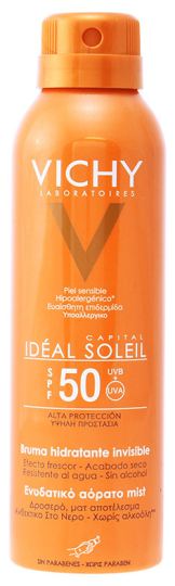 Névoa Invisível Hidratante de Solo Ideal SPF 50