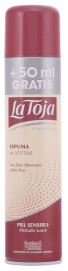 Espuma de barbear hidrotérmica para peles sensíveis em spray 300 ml