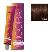 Igora Vibrance Gloss e Tom de Coloração Permanente em Creme # 9-55 60 ml