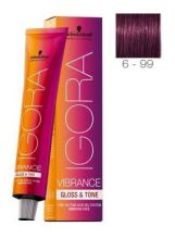 Igora Vibrance Gloss e Tom de Coloração Permanente em Creme # 9-55 60 ml