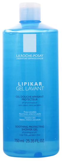 Gel de lavagem Lipikar 750 ml