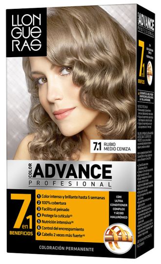 Cor Advance Hair Color # 071 Cinza Louro