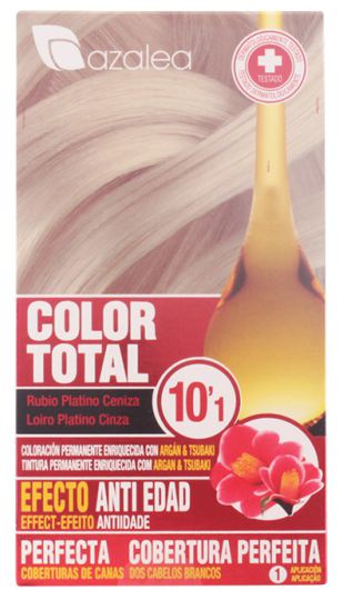 Cor total n ° 10.1 cinza platinado loira