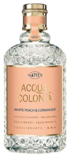 Acqua Colonia Pêssego Branco E Coentro Eau De Cologne Spray 170 ml