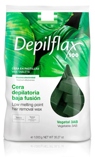 Cera Depilatória Vegetal de Baixa Fusão 3ab 1000 gr