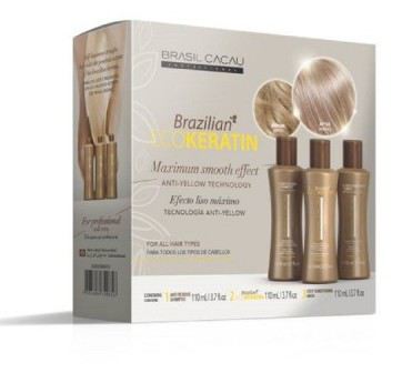 Kit Brasileiro de Tratamento Ecokeratin 3 x 110 ml