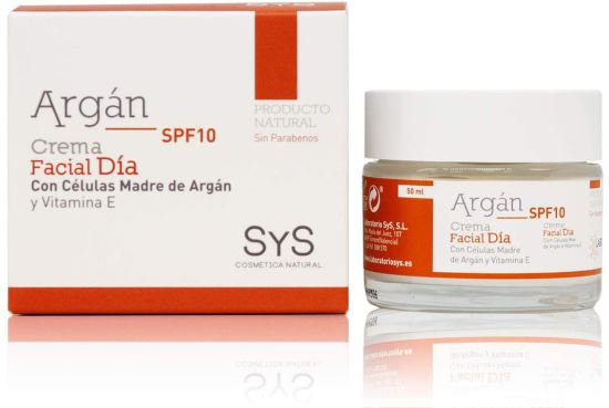 Argan Face Cream Spf 10 50 ml