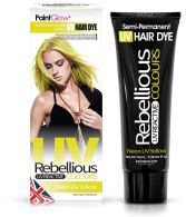 Rebelde Uv Reactivo Neon Semi permanente corante 70 ml