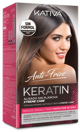 Queratina Anti-Frizz Suavizante sem Extremidade de Ferro