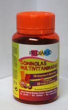 Pediakid Multivitamínico Jujubas 60 Unidades