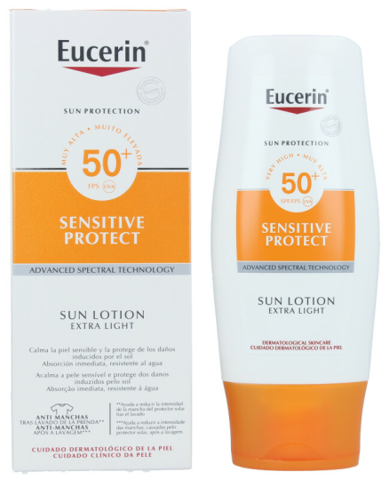 Sun Loción Extra Ligera Sensitive protege o spf50 400 ml