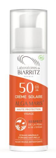 Creme Solar Facial Spf 50 Algas Marinhas 50 ml