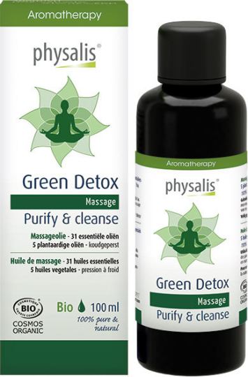 Óleo de massagem verde de desintoxicação 100 ml