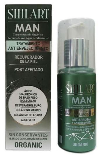 Shilart Man Emulsão facial pós-barba de 120 ml