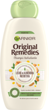 Remédios originais xampu de leite de amêndoa 300 ml