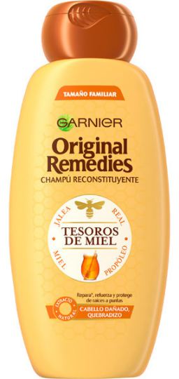 Remédios originais Treasures of Honey Shampoo cabelos danificados 600 ml