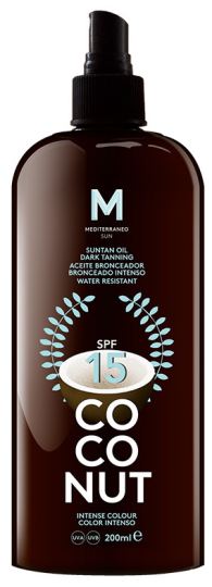 Óleo de Coco Suntan Bronzeado Escuro Spf 15 200 ml