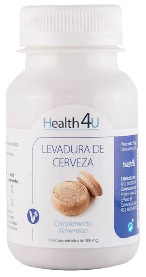 Levedura de cerveja 150 comprimidos de 500 mg