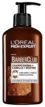 Shampoo Barber Club 3 em 1 para barba 200 ml