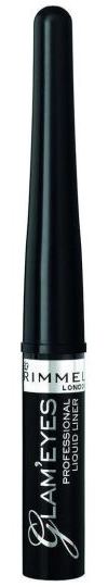 Delineador líquido profissional 001 Glam`Eyes 3,5 ml