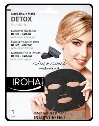 Máscara facial de tecido Detox 1 pc