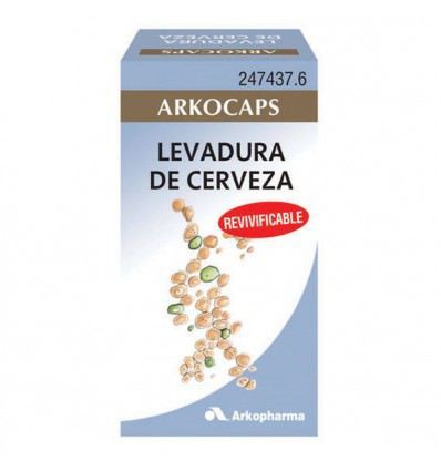 Levedura de Cerveja Arkocaps 50 Cápsulas