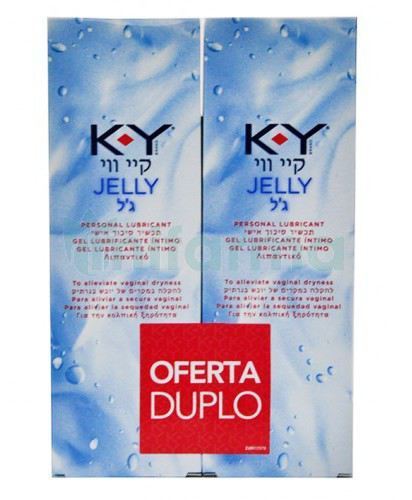 Gel Lubrificante Jelly 75Ml Duplo