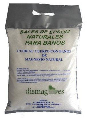 Sais de banho Magnésio 5 kg