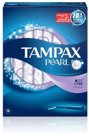 Pearl Light Tampon 18 unidades