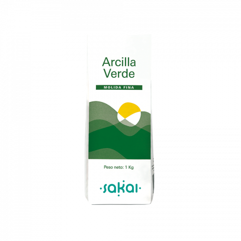 Argila Verde Fina 1 kg