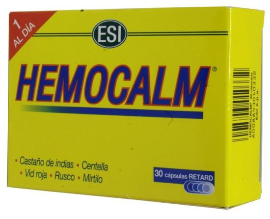 Hemocalm 30 comprimidos