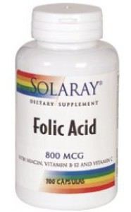 Fólico 800mcg de ácido. 100cap.