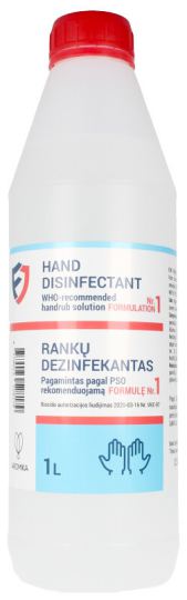 Solução Handrub 80% Álcool 1000 ml