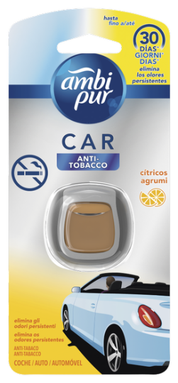 Ambientador Clip-on para Frutas Tropicais Automotivas 2 ml