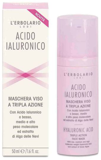 Máscara Facial de Ácido Hialurónico de Tripla Acção 50 ml